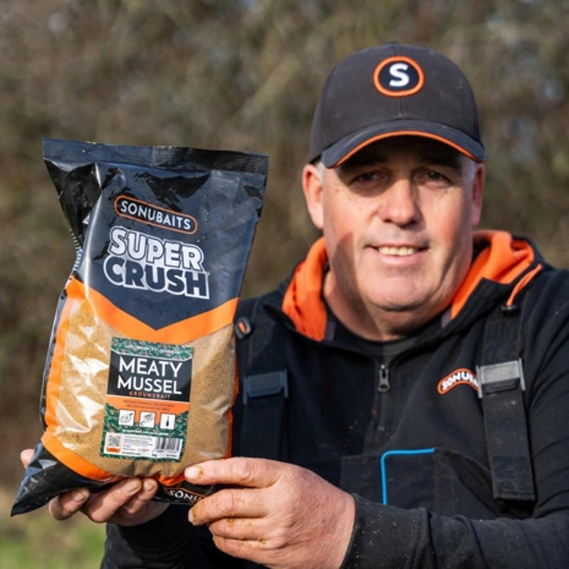 Sonubaits Supercrush Meaty Mussel Mix Goundbait 2kg