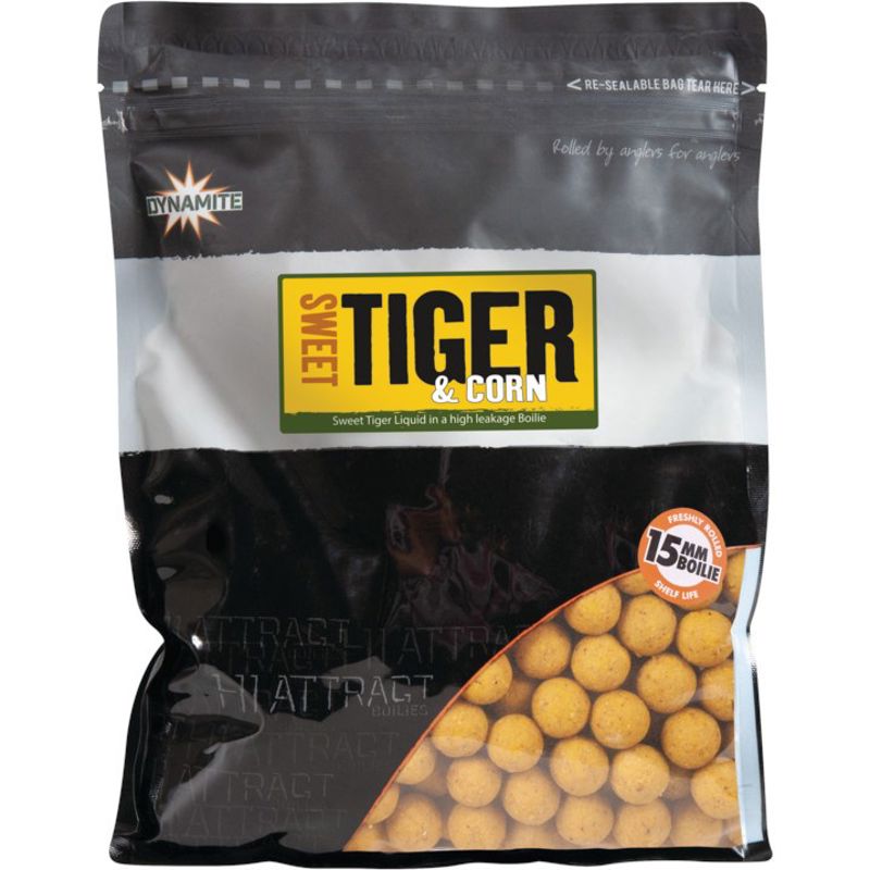 Dynamite Baits Sweet Tiger & Corn Boilies 1kg