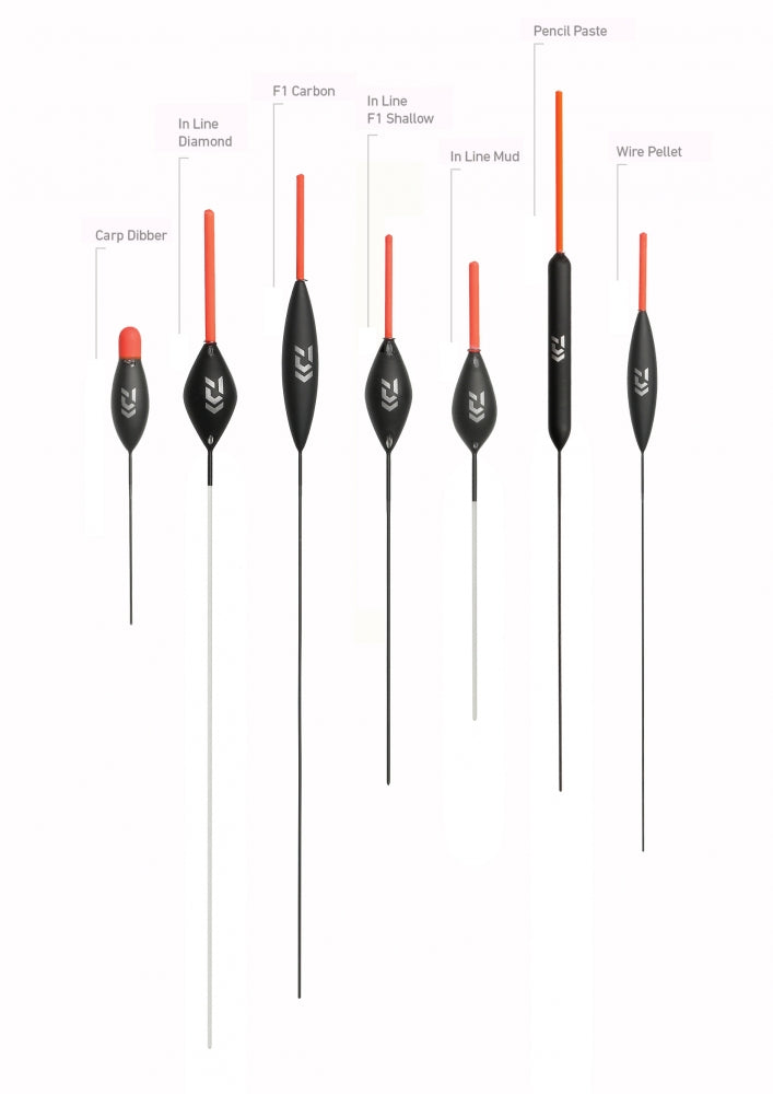 Daiwa Carpa Commercial Inline F1 Shallow Pole Floats