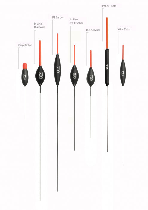 Daiwa Carpa Commercial Inline F1 Shallow Pole Floats