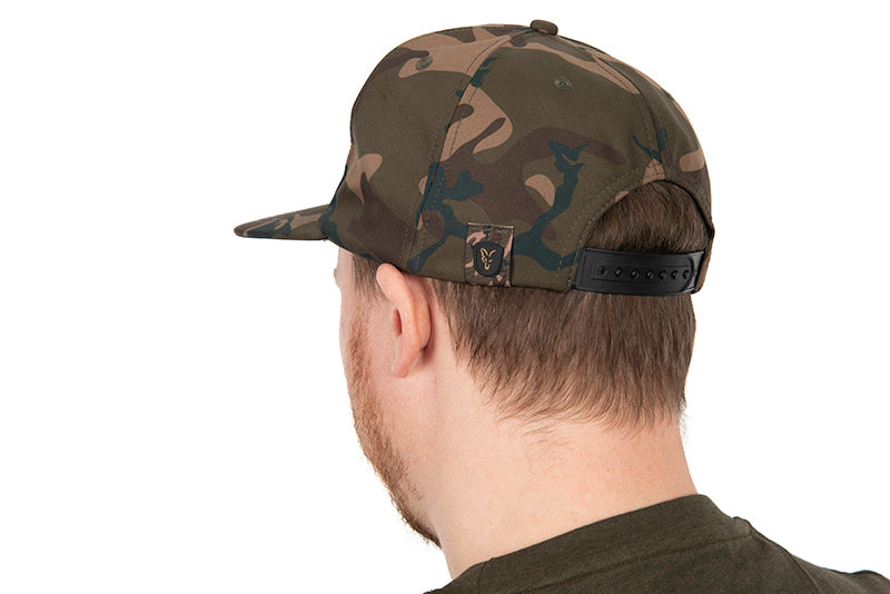 Fox Camo Flat Peak Snapback Cap