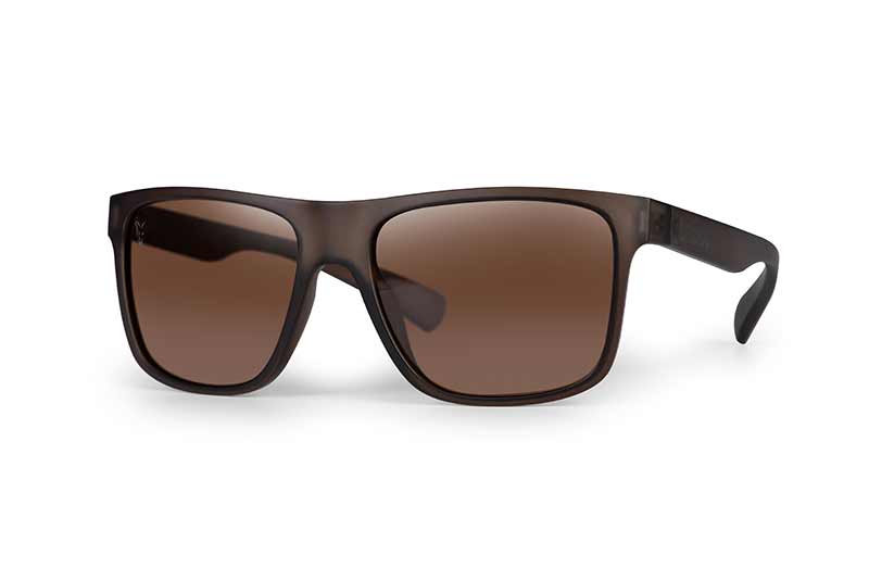 Fox Avius Trans Khaki Sunglasses Brown Lens