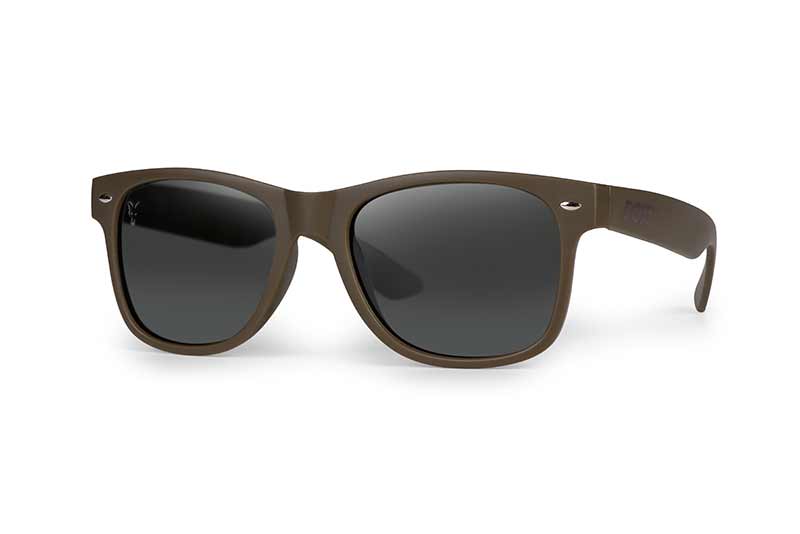 Fox Avius Trans Khaki Sunglasses Green Lens