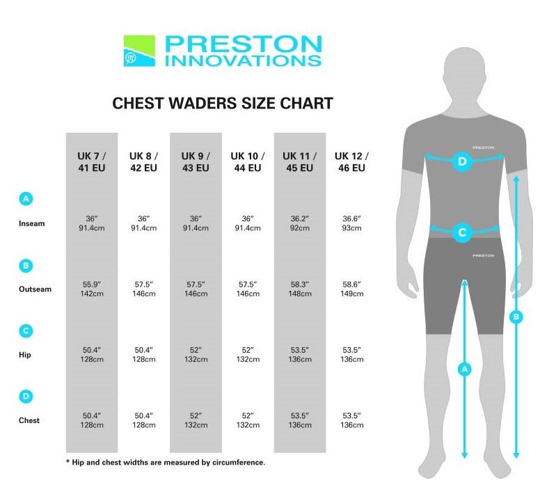 Preston Heavy Duty Chest Waders