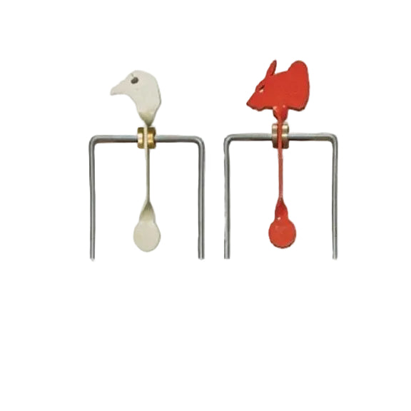 Double Spinning Targets  Rat & Pigeon