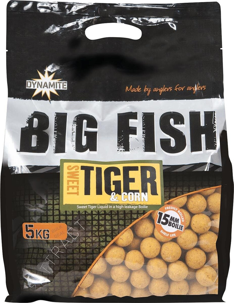 Dynamite Baits Sweet Tiger & Corn Boilies
