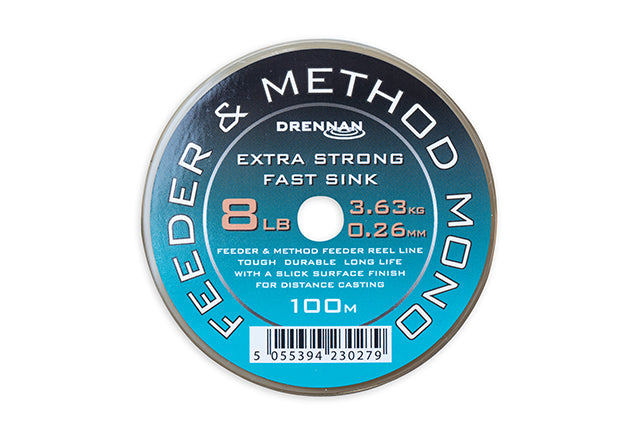 Drennan Feeder & Method Mono Line 100m