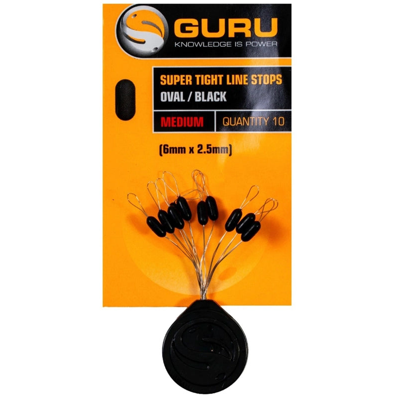 Guru Oval Super Tight Line Stops