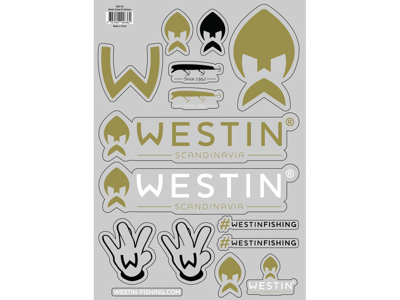 Westin Stickers A4 2024