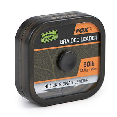 Fox Edges Naturals Braided Leader