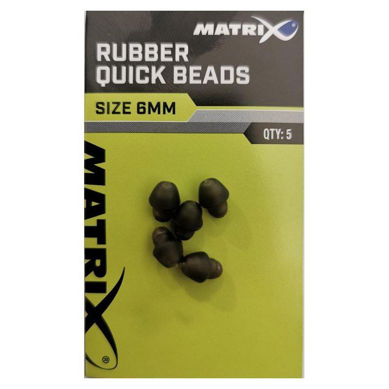 Matrix Rubber Quick Beads 6mm