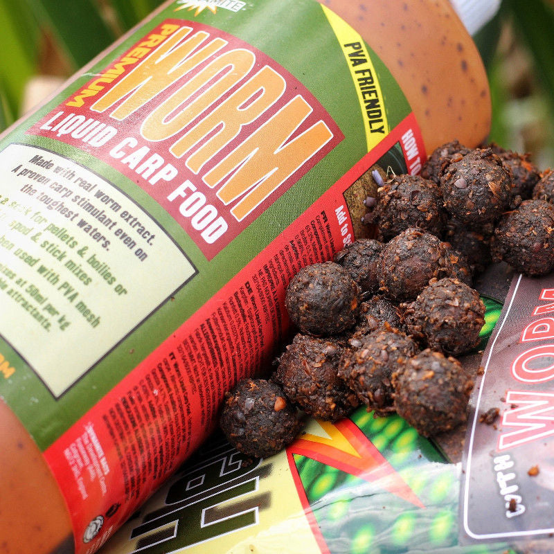 Dynamite Baits Worm Liquid Carp Food 1ltr