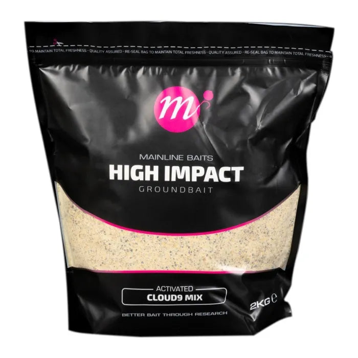 Mainline High Impact Groundbait Activated Cloud9 Mix 2kg