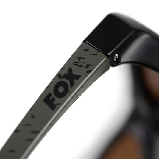 Fox Collection Wraps Green Black Sunglasses