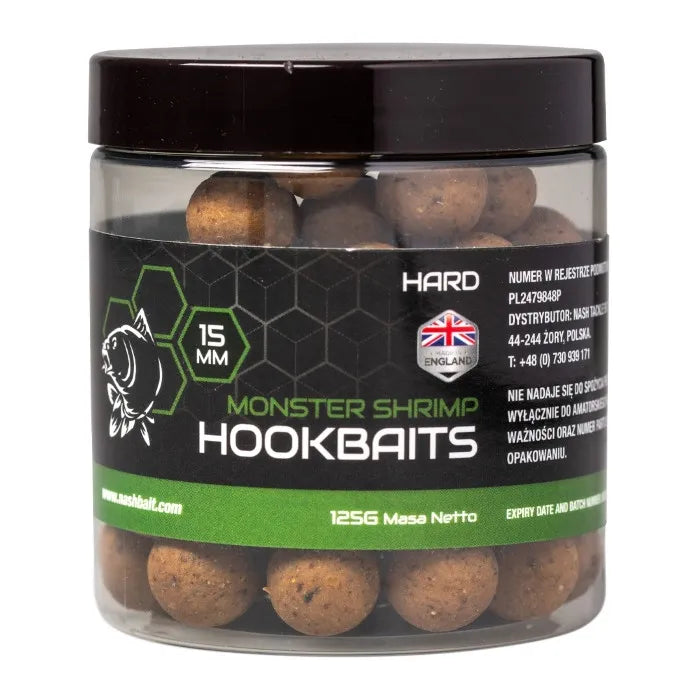 NashBait Monster Shrimp Hard Hookbaits 125g