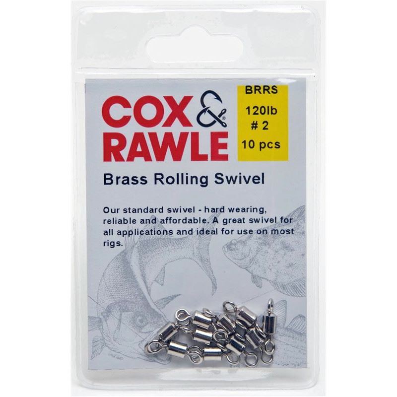 Cox & Rawle Brass Rolling Swivels