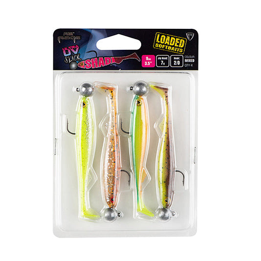 Fox Rage Ultra UV Slick Shad Loaded Lure Pack