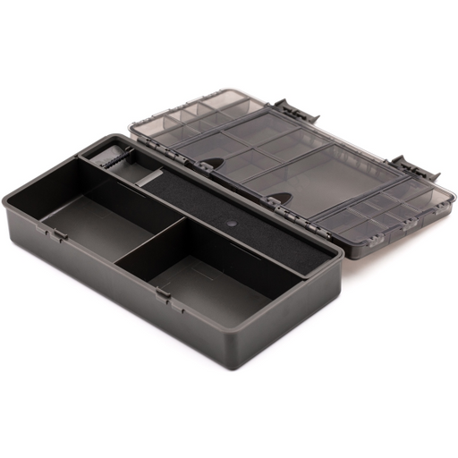 carp kinetics large tackle box Fishing Kit and other equipment are neatly sorted and easily accessible Carp Tackle Boxes