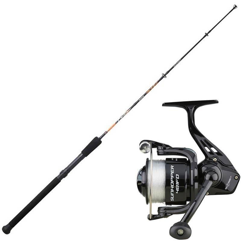 Sunset Aiden SW Rod Set w/ Sunhopper SWF FD Reel
