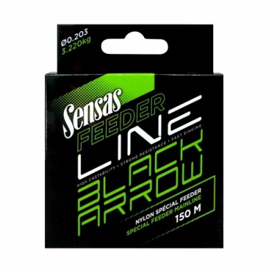 Sensas Black Arrow Feeder Nylon 150m