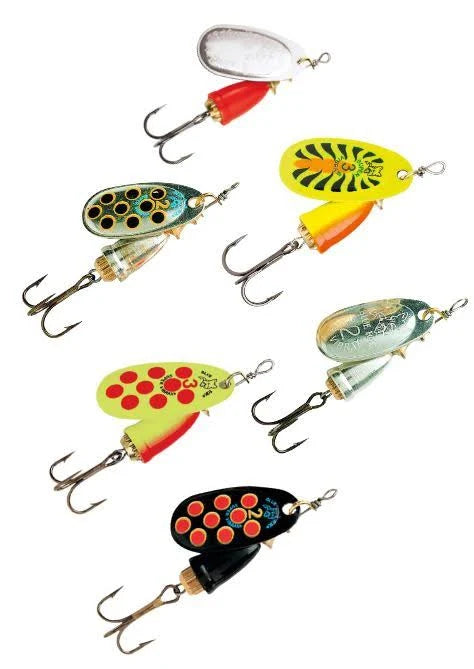 Blue Fox Vibrax Hot Pepper Spinners