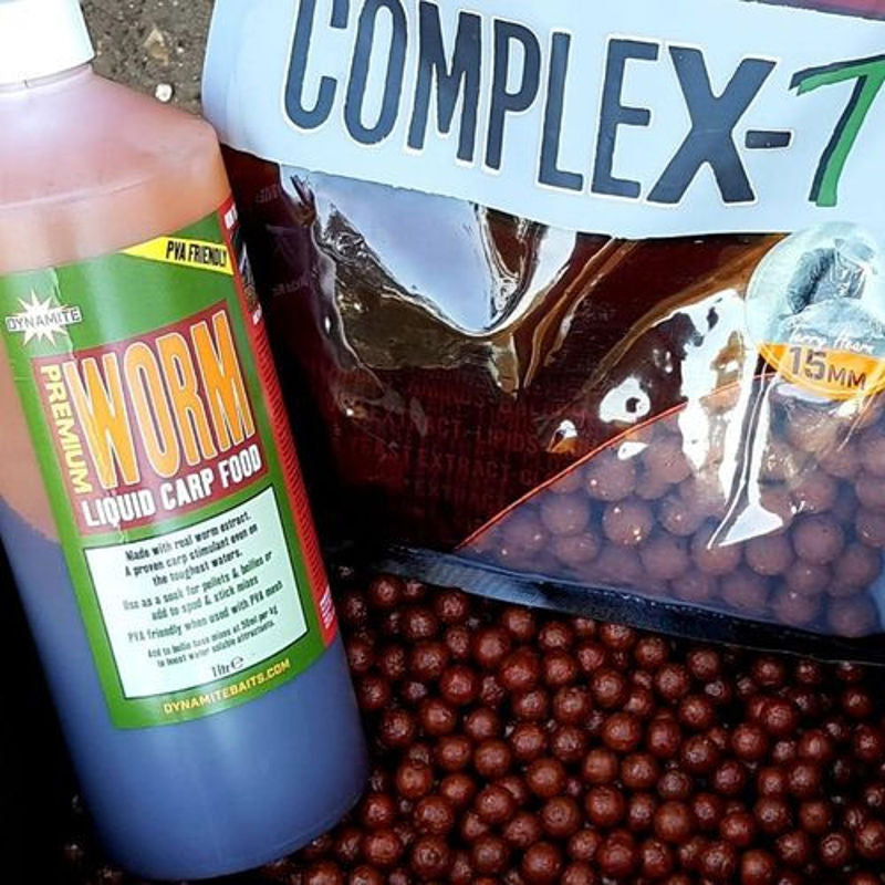 Dynamite Baits Worm Liquid Carp Food 1ltr