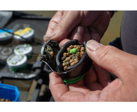 Sonubaits Marine Green Stiki Method Pellets 650g