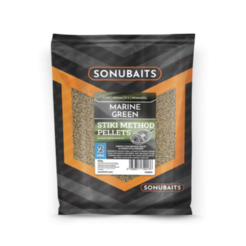 Sonubaits Marine Green Stiki Method Pellets 650g