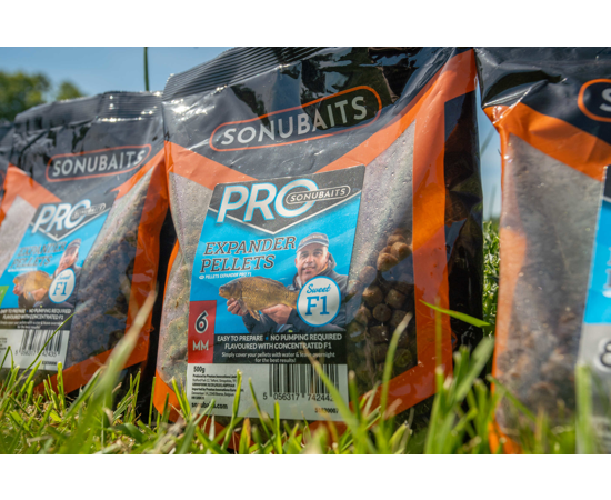 Sonubaits Sweet F1 Pro Expander Pellets 500g