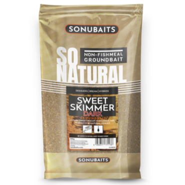 Sonubaits So Natural Sweet Skimmer Dark Groundbait 1kg