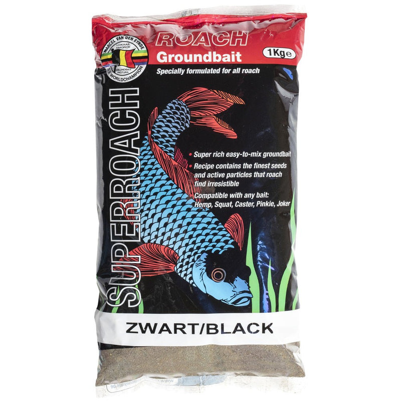 Van Den Eynde Super Roach Black Groundbait 1kg