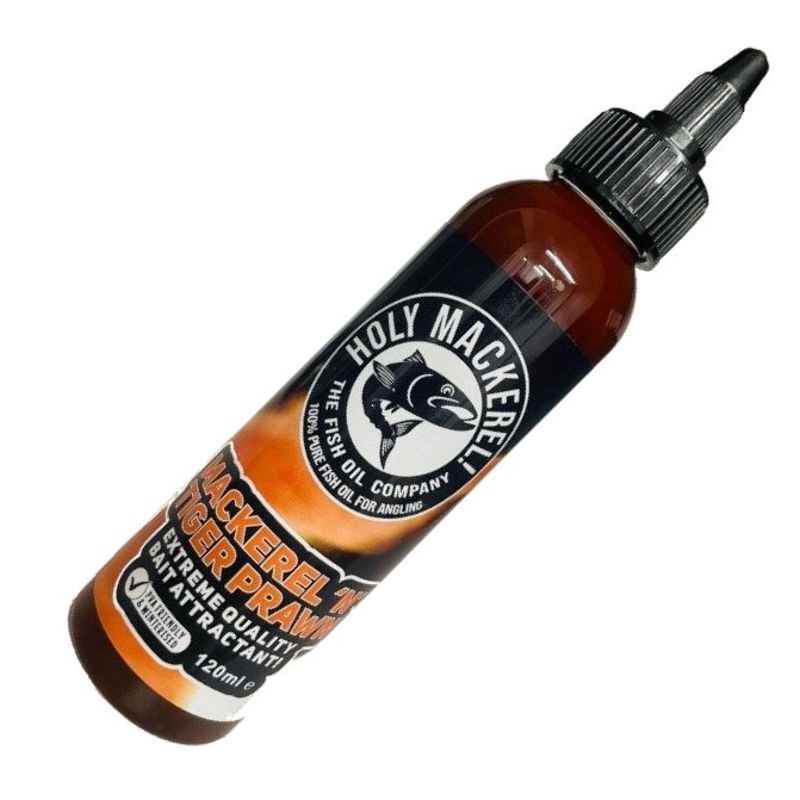 Holy Mackerel Mackerel & Tiger Prawn Oil 120ml