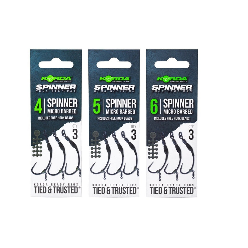 Korda Spinner Hook Sections