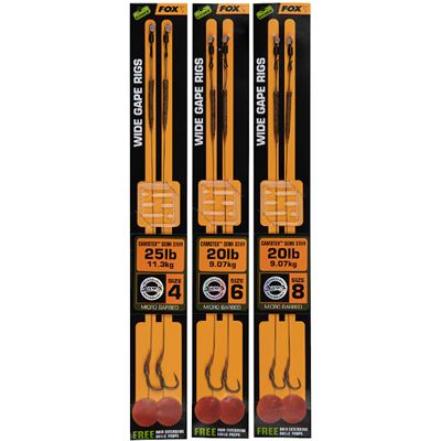 Fox EDGES™ Wide Gape Ready Rigs