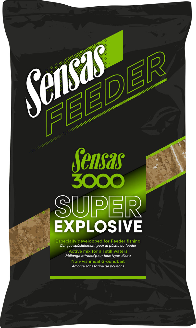 Sensas Feeder 3000 Super Explosive Groundbait 1kg