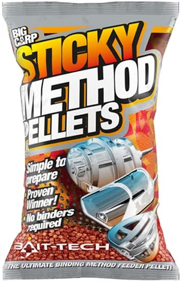 Bait-Tech Red Sticky Method Pellets 800G