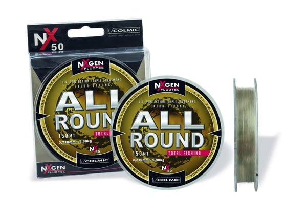 Colmic All Round Nylon Fluotec Line 150m