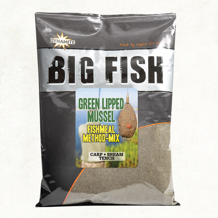 Dynamite Baits Big Fish Green Lipped Mussel Method Mix 1.8kg