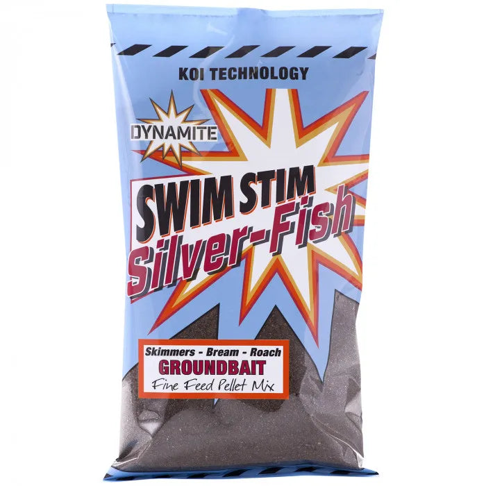 Dynamite Baits Swim Stim Silver-Fish Dark Groundbait 900g