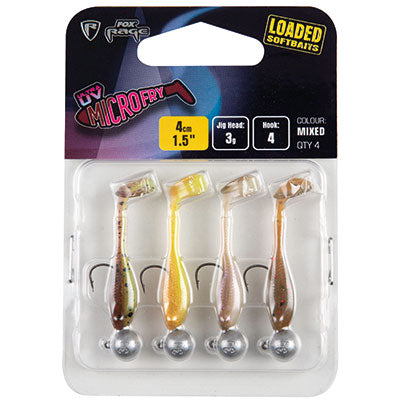 Fox Rage Ultra UV Micro Fry Loaded Lure Pack