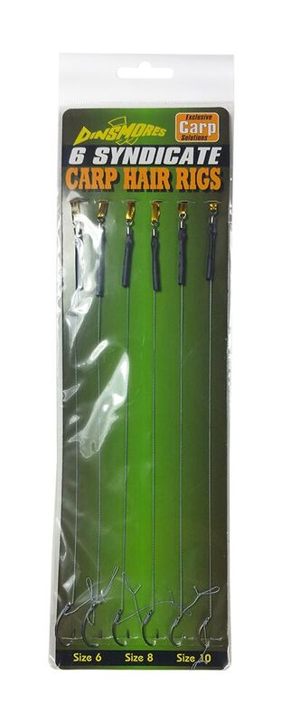 Dinsmores Barbless Carp Fluoro Hair Rigs