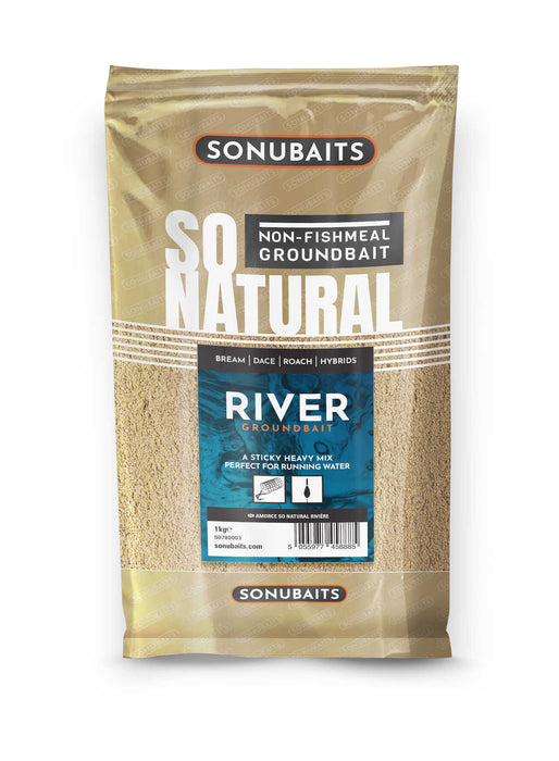 Sonubaits So Natural River Groundbait 1kg