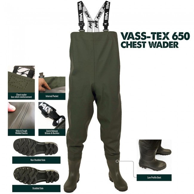 Vass-Tex 650 Chest Wader
