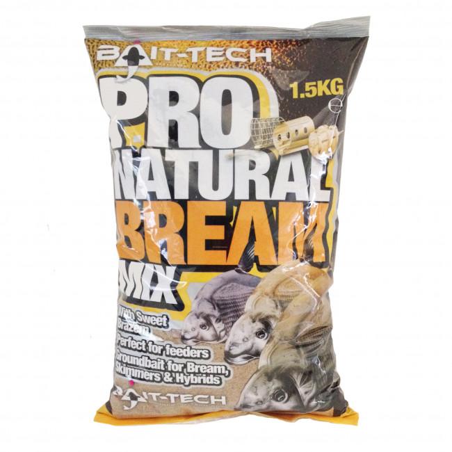 Bait-Tech Pro Natural Bream Groundbait 1.5kg - Lobbys Tackle