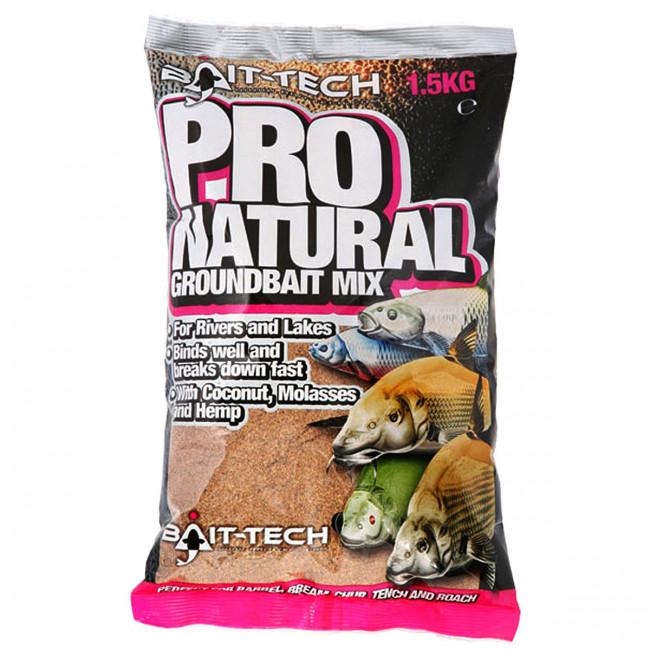 Bait-Tech Pro Natural Groundbait 1.5kg - Lobbys Tackle