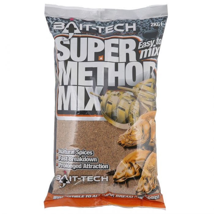 Bait-Tech Super Method Mix Natural 2kg - Lobbys Tackle