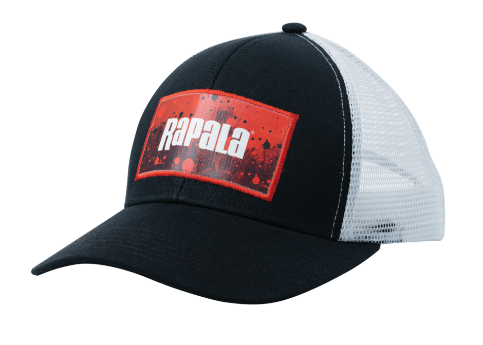 Rapala Splash Trucker Cap Black/Red