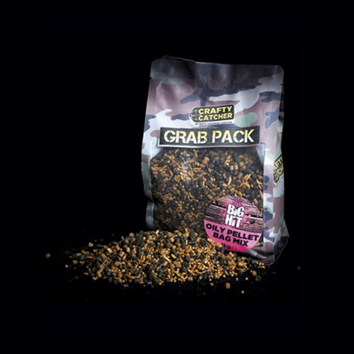 Crafty Catcher Grab Pack Oily Pellet Bag Mix - Lobbys Tackle