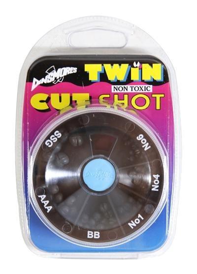 Dinsmores 6 Compartment Twin Cut Shot - Lobbys Tackle