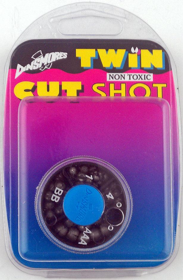 Dinsmores Mini 4 Compartment Twin Cut Shot - Lobbys Tackle